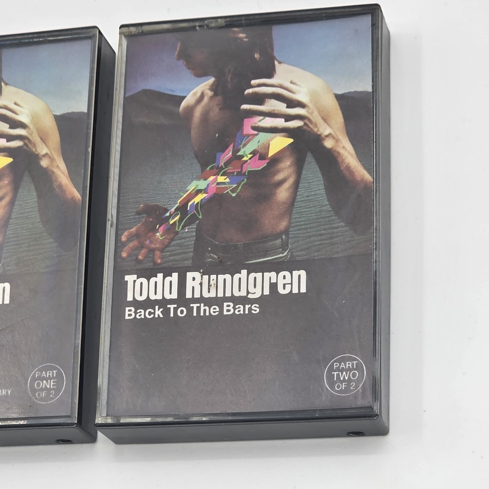 Todd Rundgren Back to the Bars Cassette Tape Double Album Original Press Vintage - Picture 3 of 7